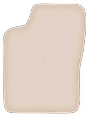 Produktbild von DURBAN Beige Velours-Fahrerfußmatte für Opel Ascona C Liftback, Limousine (1981-1988)