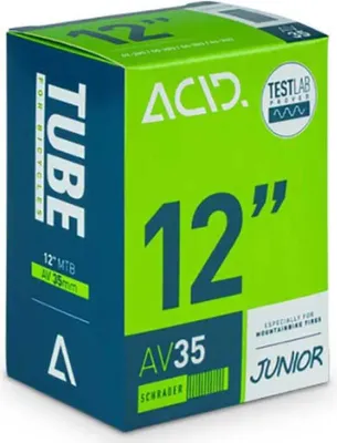 Zdjęcie produktu dla Dętka rowerowa Acid Schrader 35 mm srebrna 24'' srebrna 24''