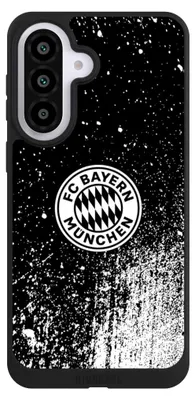 Produktbild von NIVOCASE Handyhülle für Samsung Galaxy A57 5G  Hülle NIVOpure Case Schwarz FC Bayern München FCB Offizielles Lizenzprodukt