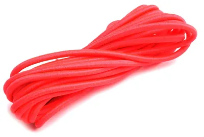 3m Gummikordel, Gummischnur, Haargummi fuchsia