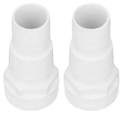 Obrázek produktu pro Adaptér pro hadici, plastový, určený pro filtrační pumpu bazénu, s vnějším závitem 47 mm a přípojkou pro hadici o průměru 32-38 mm