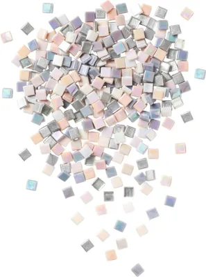 Obrázok produktu pre folia 5629 folia Mozaikové sklenené kocky IRIZUJÚCE, 10 x 10 mm