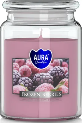 Produktbild von Duftkerze in einem Glas Gefrorene Beeren 14x9,8cm für bis zu 100h Brenndauer