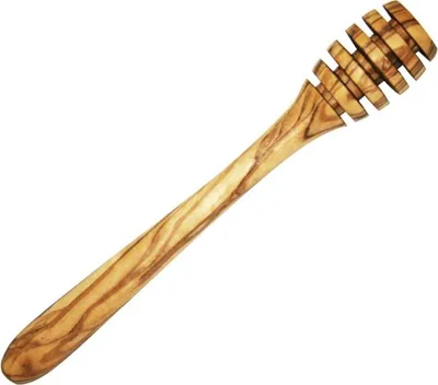 Produktbild von KeboLiv Honiglöffel aus Olivenholz, 17 cm, stilvoll und hochwertig