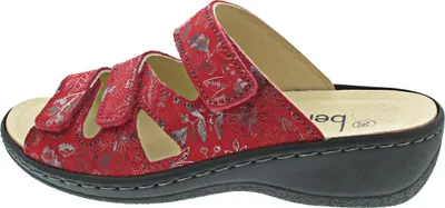 Produktbild von Belvida Pantolette Rot in Gr. 43
