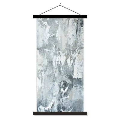 Produktbild von MuchoWow® Textilposter Farbe - Industrie - Design 40x80 cm mit schwarzem Rahmen - Wandemalerei