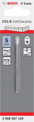 Immagine prodotto di Punta per piastrelle CYL-9 Vetroceramica, 5 x 70 mm