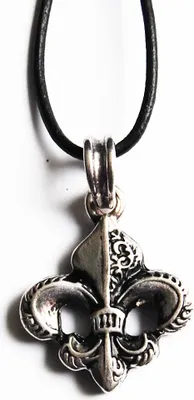 Produktbild von Anhänger Fleur de LYS, versilbert
