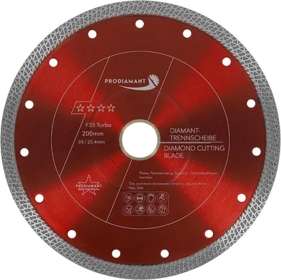 Produktbild von PRODIAMANT Diamanttrennscheibe 200mm für Fliese, Feinsteinzeug F35