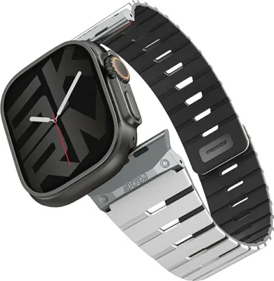 Obrázek produktu pro SKINARMA GEMINI magnetický řemínek pro Apple Watch 49/46/45/44 mm Chalk