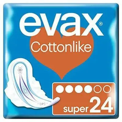 Immagine prodotto di Compresse simil-cotone Super Wings 24 U di Evax 24 pz