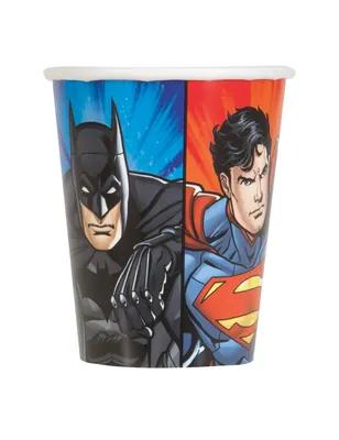 Produktbild von Justice League Becher 266ml 8 Stk.