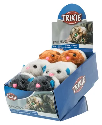 Obrázek produktu pro TRIXIE 4089, Kočka, Plyšová hračka, Vícebarevný, 80 mm