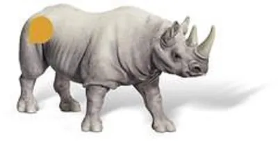 Produktbild von Ravensburger Zwarte neushoorn, 4 Jahr(e), Afrika, Grau, 1 Stück(e)