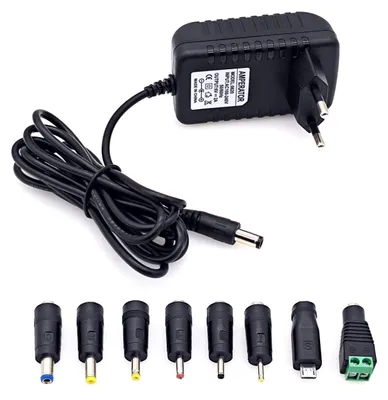 Netzteil AC 100-240V auf DC 6V 2A mit 8 Adaptern