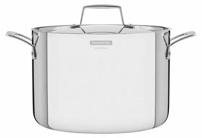 Immagine prodotto di Tramontina GRANO Gemüsetopf, Suppentopf, Kochtopf, Topf, Induktionsgeeignet, Edelstahl, Ø 24 cm, 7.7 L, 62145-240