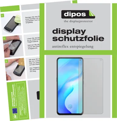 Produktbild von 6x Schutzfolie für Vivo X30 Pro matt Displayschutzfolie Folie Display Schutz dipos