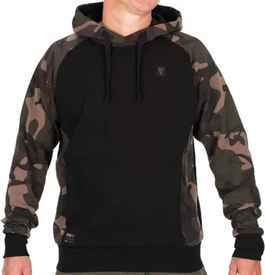 Zdjęcie produktu dla Bluza z kapturem FOX Black/Camo Premium 310 - Rozmiar: L