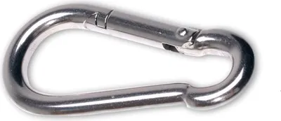 Produktbild von EDUPLAY 160013 Karabiner, Zubehör für Sonnenschutz Sonnensegel, verzinkt