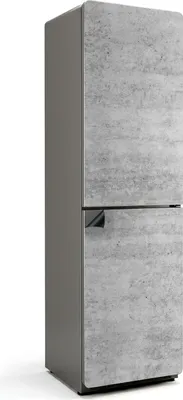 Produktbild von Rohbetonstruktur – Magnetische Kühlschrank Abdeckung – Dekorfolie magnetisch Küche – Kühlschrank Magnet Deko – selbstklebende Magnettafel – Magnetfolie für Kühlschranktür – 60x205 cm