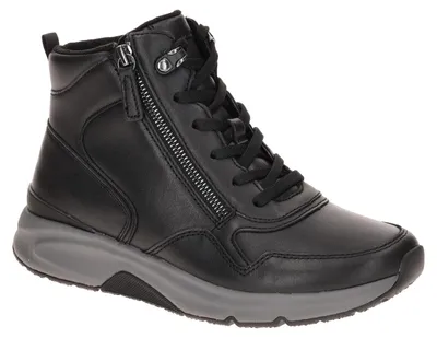 Image de Bottines pour femmes Gabor ROLLINGSOFT - bottines confortables, couleur noire, neuves