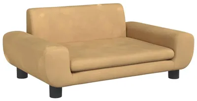 Immagine prodotto di vidaXL Letto per cani marrone 70x45x33 cm in velluto
