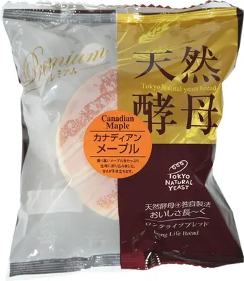 Produktbild von !!Natural Japan Hefebrötchen Maple 95g