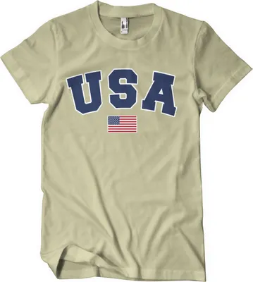 Produktbild von USA Varsity T-Shirt - X-Large - Khaki