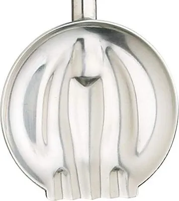 Butterkrüller aus Edelstahl, 18 cm, silber