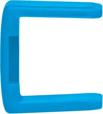 Produktbild von Martor Zubehör U-SICHERUNG 9800 1 Stück (Abmessung 13 x 12 x 8,8 mm, Gewicht 0,6 g, Kunststoff, Blau) 9800.08