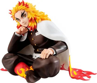Obrázok produktu pre Megahouse Demon Slayer Kimetsu no Yaiba G.E.M. PVC soška Rengoku Veľkosť dlane 9 cm
