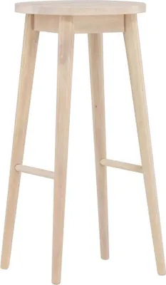 Zdjęcie produktu dla FURNLUX Stołek barowy Mollosand Beige 36cm / Hauptfarbe: Beige / Abmessungen: 36 x 36 x 75 cm