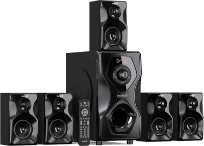 Productafbeelding van Surround Sound Systeem - Thuisbioscoop Geluid - Film Avond - 700 Watt Piekvermogen - 5.1 Kanaals - Zwart