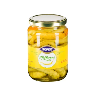 Zdjęcie produktu dla Sofko Pfefferoni, łagodny 620g