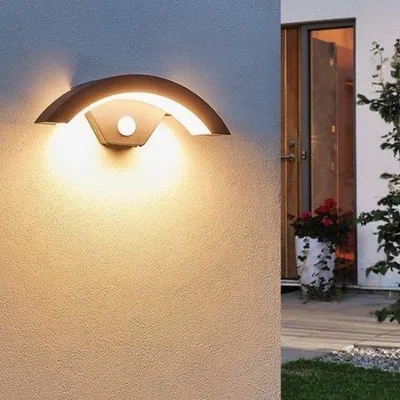 Obrázok produktu pre Vonkajšia solárna lampa s pohybovým senzorom a funkciou nočného osvetlenia