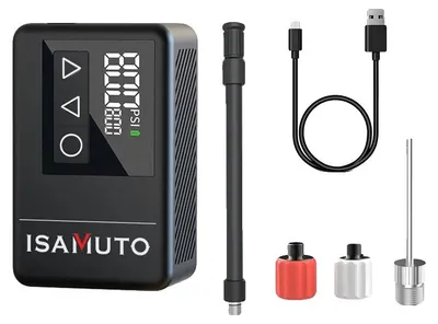 Imagen del producto de Bomba de aire eléctrica, 120 PSI, pantalla LCD, color
