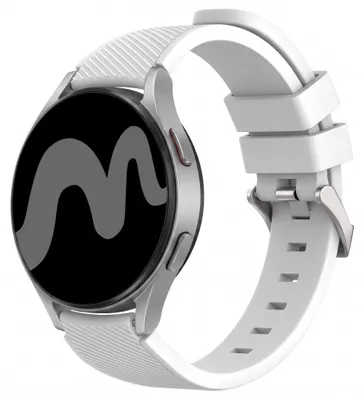 Productafbeelding van imoshion Flexibel Siliconen bandje - Universeel 20 mm aansluiting - Wit, AI-gegenereerde afbeelding