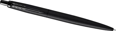 Produktbild von Parker Jotter XL Kugelschreiber, Monochrome Mattschwarz | mittlere Stiftspitze | blaue Tinte | Geschenkbox