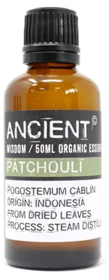 Immagine prodotto di Olio essenziale di patchouli, biologico, 50 ml