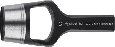 Produktbild von Rennsteig Henkellocheisen Ø 70 mm Locheisen Lochstanzer Stanzer 1400700
