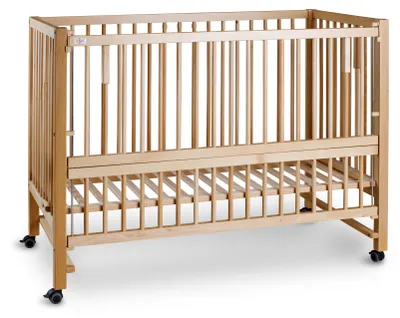 Produktbild von tiSsi Beistellbett/Kinderbett HAJO Buche 120x60 cm natur