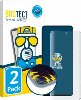Produktbild von 2x BROTECT Fullscreen Schutzfolie für Motorola Edge 50 Ultra / 50 Pro / 50 Fusion Displayschutz Folie Fullcover Matt Entspiegelungsfolie