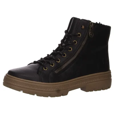 Produktbild von Rieker Schnür-,Zug-u.Schnallenstiefel in schwarz, Gr. 36