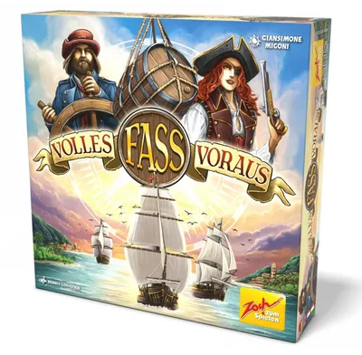 Image de Zoch jeu familial jeu de course Volles Fass voraus 601105192