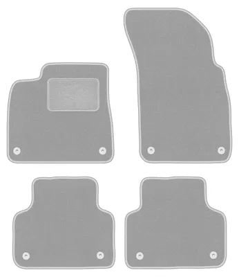 Immagine prodotto di Tappetini in moquette per Audi Q7 II 2016- (SUV) – set 4 pezzi, grigi, su misura – Wielganizator OSLO