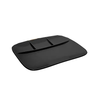 Produktbild von GUSTA 02266200 Grillin & Chillin BBQ-Teller 26 x 20 cm, Steingut, schwarz