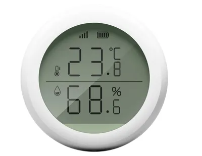 Zdjęcie produktu dla BOT Inteligentny czujnik temperatury z wyświetlaczem LCD Tuya ZigBee
