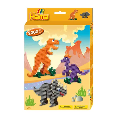 Produktbild von HAMA kl. Geschenkp. Dino Welt 2.000Stü