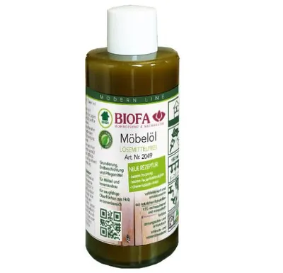 Produktbild von BIOFA Möbelöl 2049, lösemittelfrei 0,15L