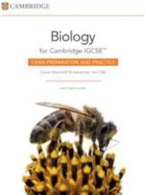 Obrázek produktu pro Cambridge Igcse(tm) Biology Exam Preparation and Practice with Digital Access (2 Years)